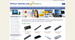 Desktop Screenshot of akkus-laptop.com